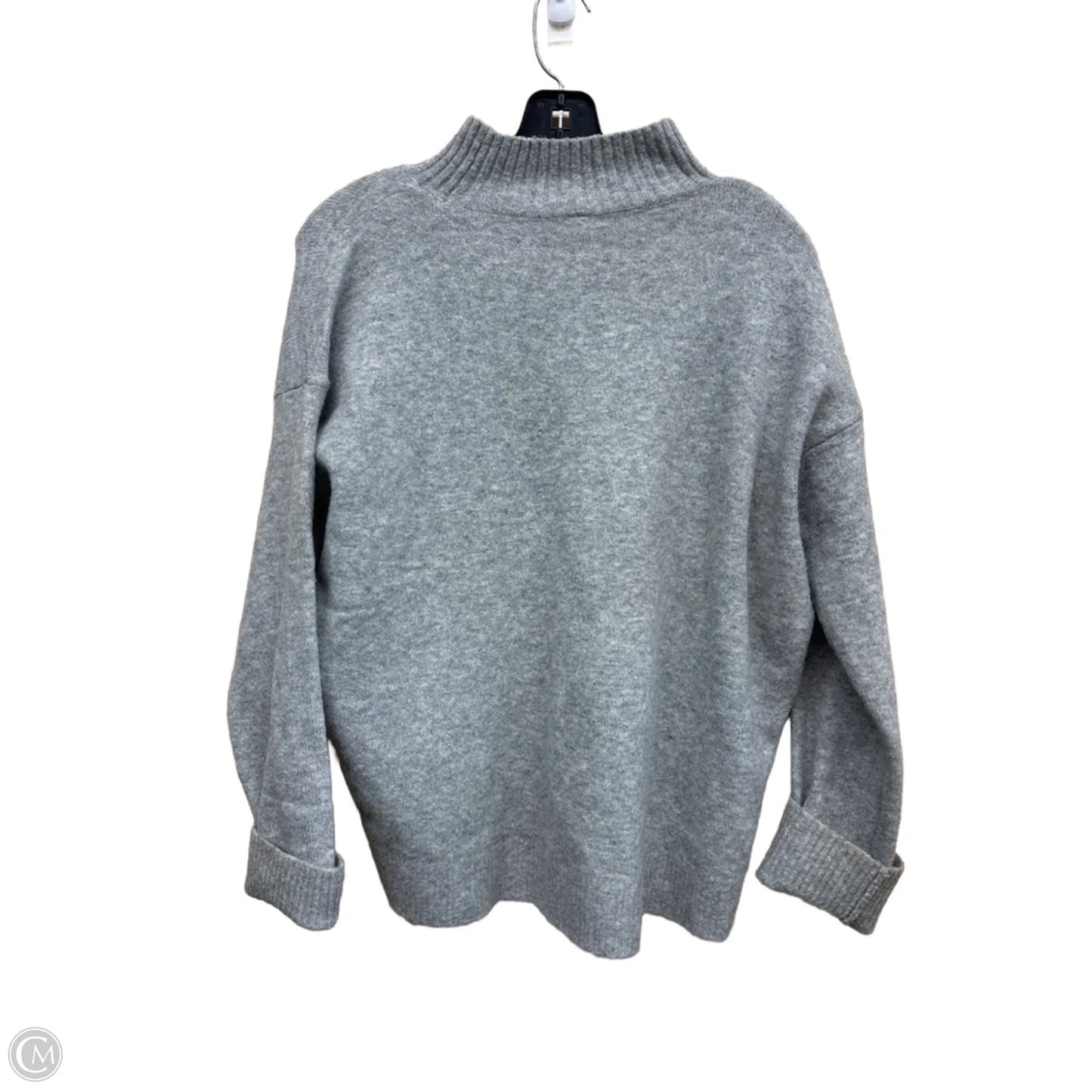 Sweater By Uniqlo In Grey, Size: M