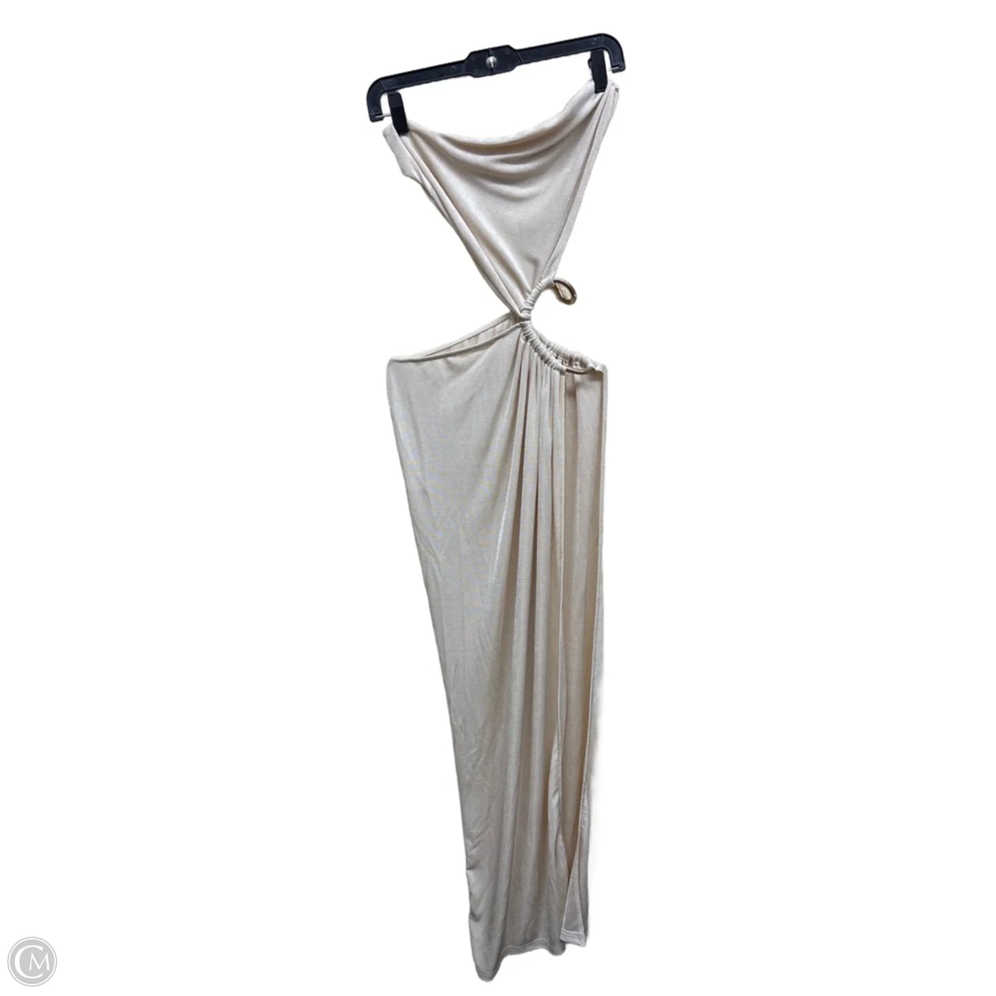 Dress Casual Maxi By Clothes Mentor In Gold, Size: Xs