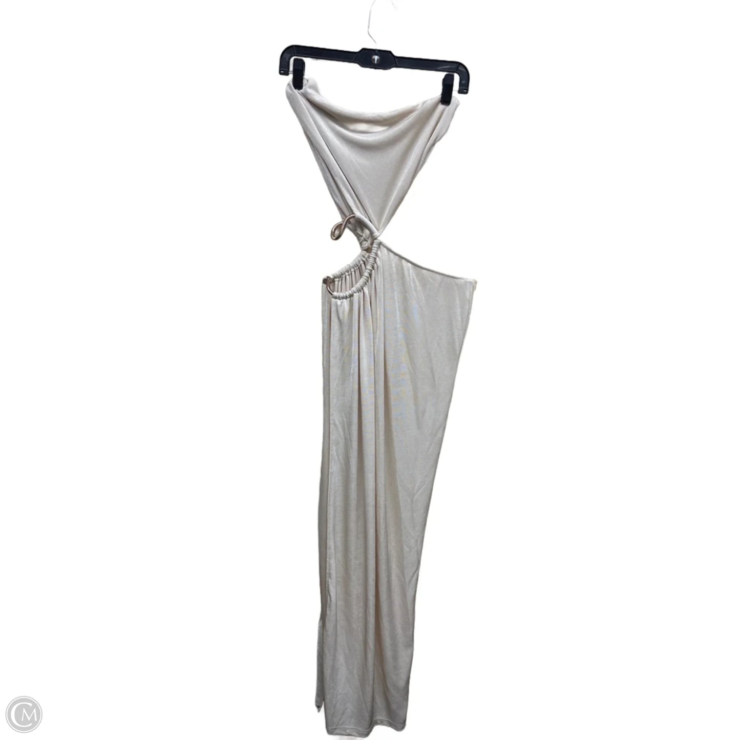 Dress Casual Maxi By Clothes Mentor In Gold, Size: Xs