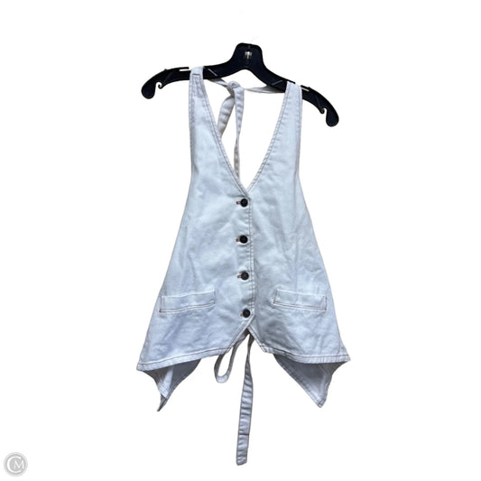 Top Sleeveless By Clothes Mentor In White, Size: Xs