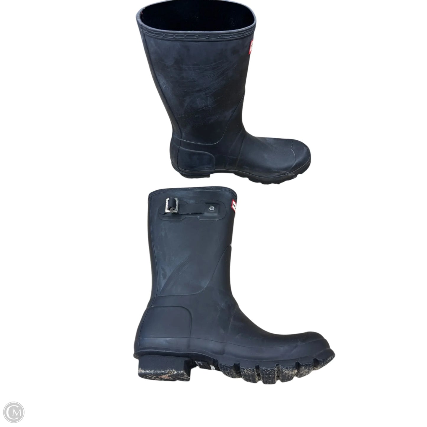 Boots Rain By Hunter In Black, Size: 8