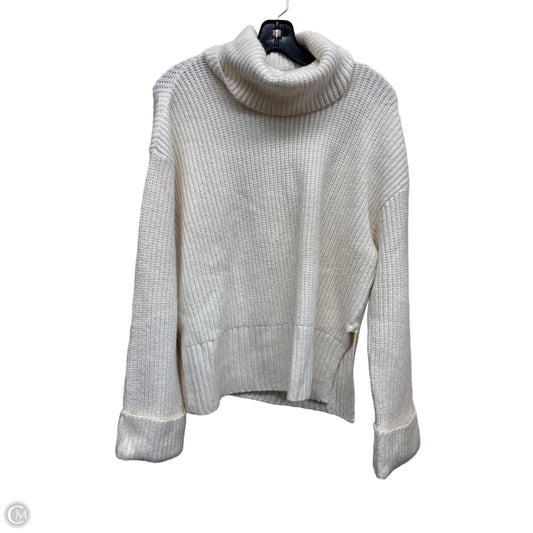 Sweater By Loft In White, Size: M