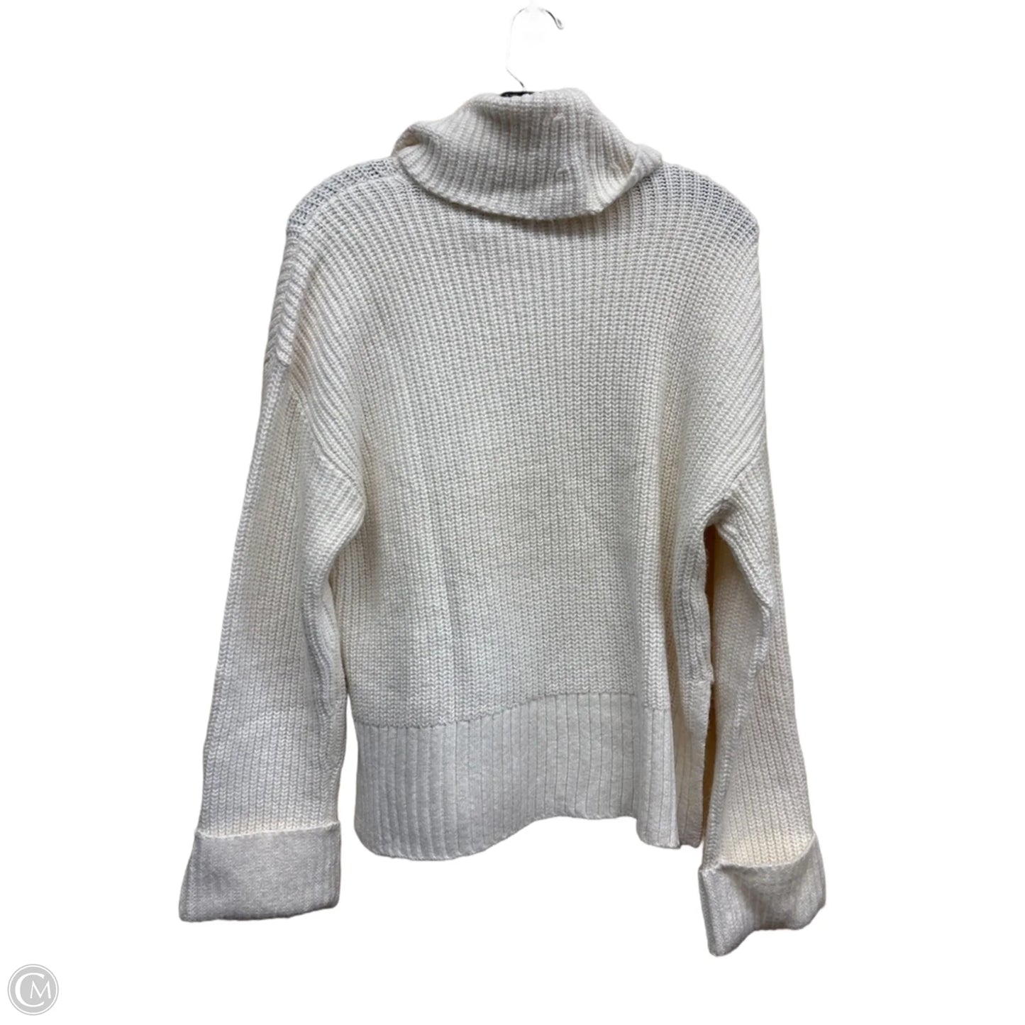 Sweater By Loft In White, Size: M