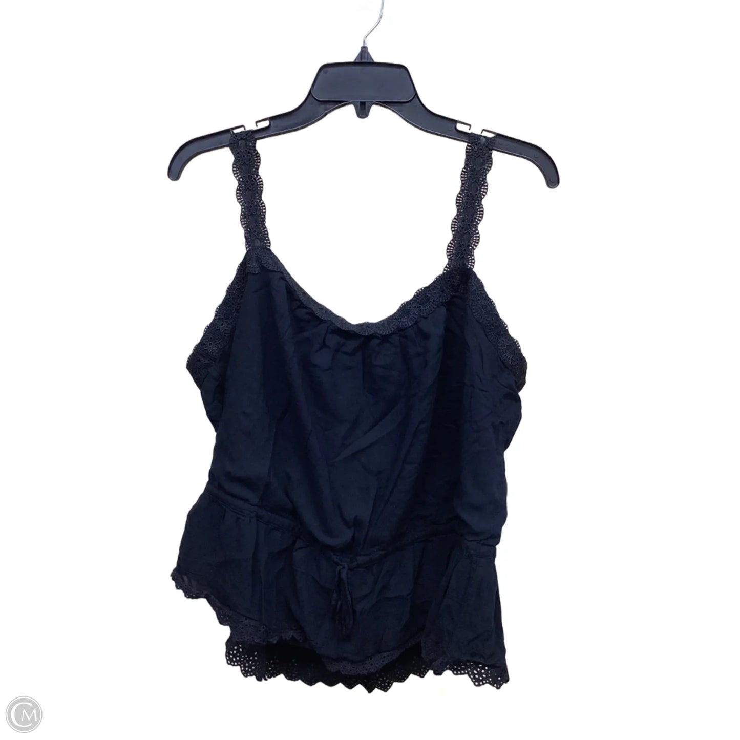 Top Sleeveless By Paige In Black, Size: Xl