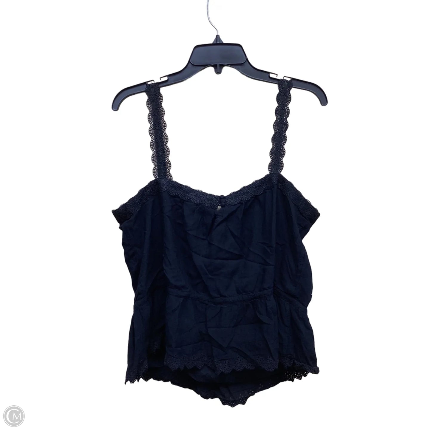Top Sleeveless By Paige In Black, Size: Xl
