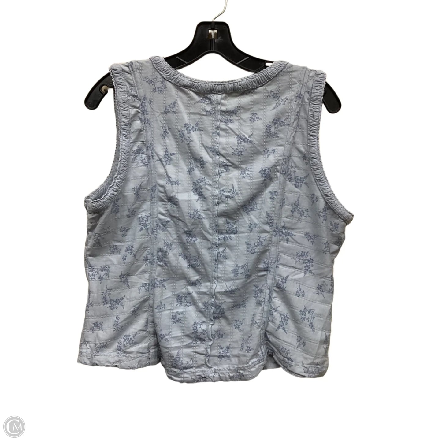 Top Sleeveless By Pilcro In Blue, Size: Xl