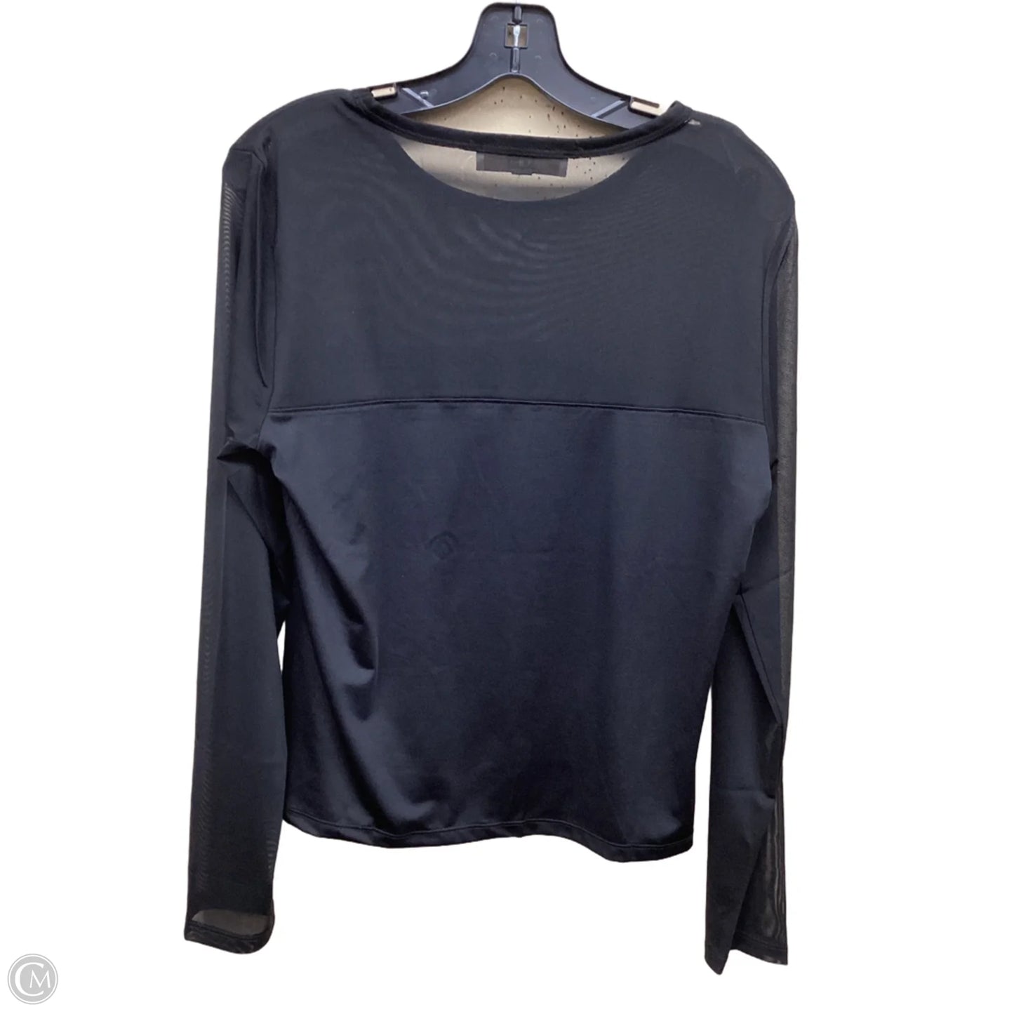 Top Long Sleeve By Loft In Black, Size: L
