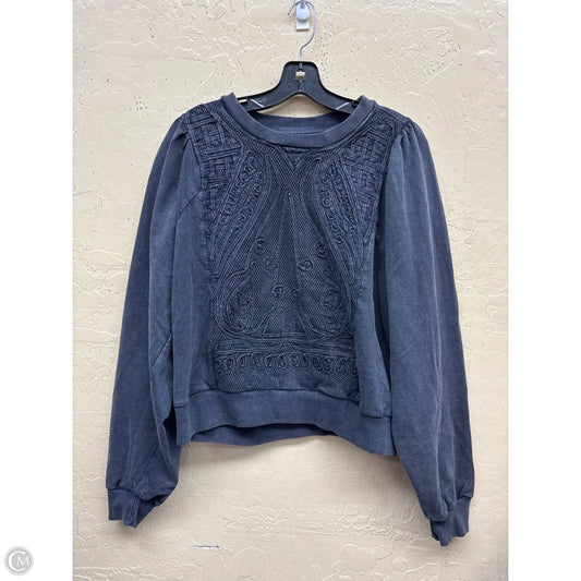 Sweater By Pilcro In Blue, Size: L