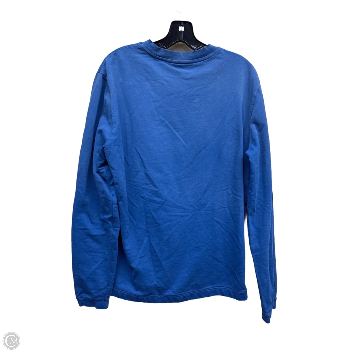 Top Long Sleeve By Paige In Blue, Size: L