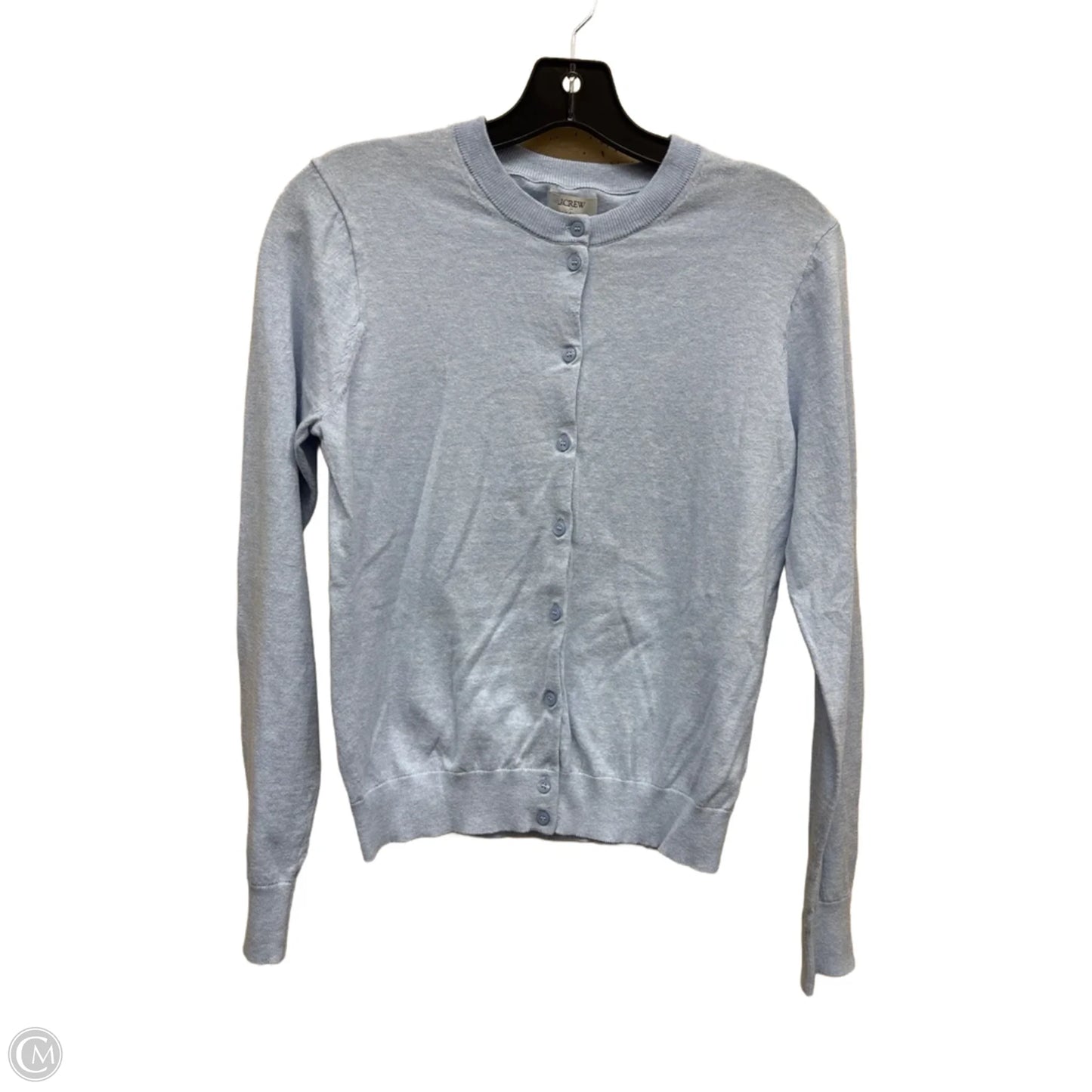 Sweater Cardigan By J. Crew In Blue, Size: M