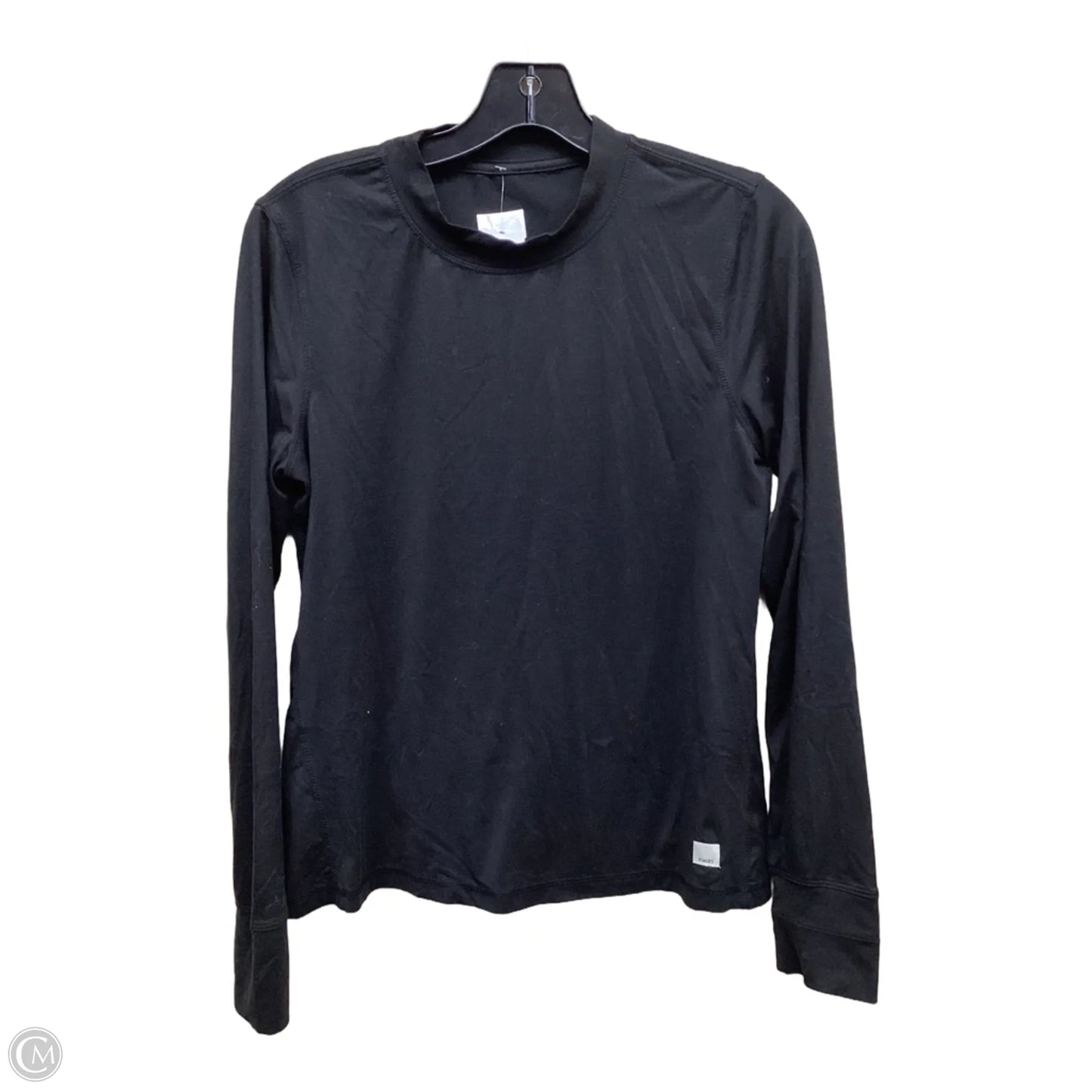 Athletic Top Long Sleeve Crewneck By Vuori In Black