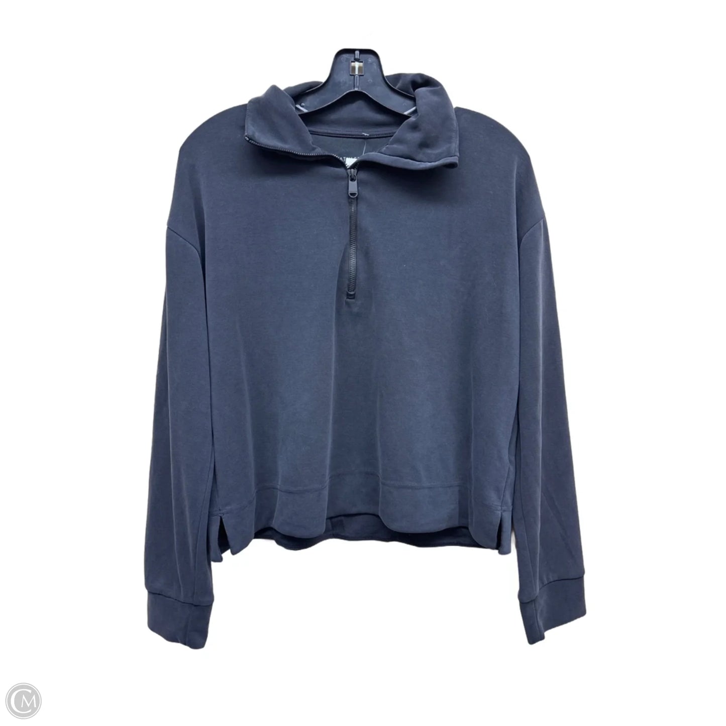 Athletic Sweatshirt Collar By Athleta In Grey, Size: M