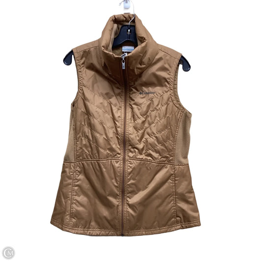 Vest Puffer & Quilted By Columbia In Brown, Size: M