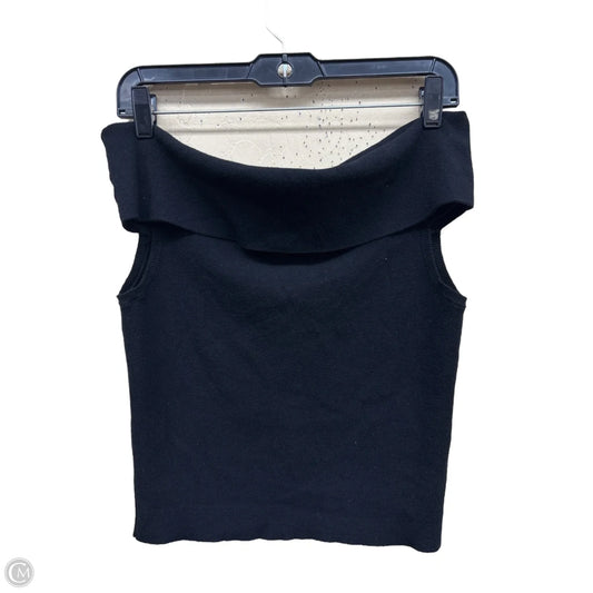 Top Short Sleeve By Vici In Black, Size: L
