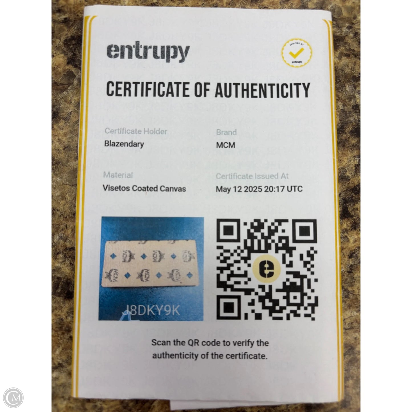 Wallet Luxury Designer By Mcm, Size: Medium