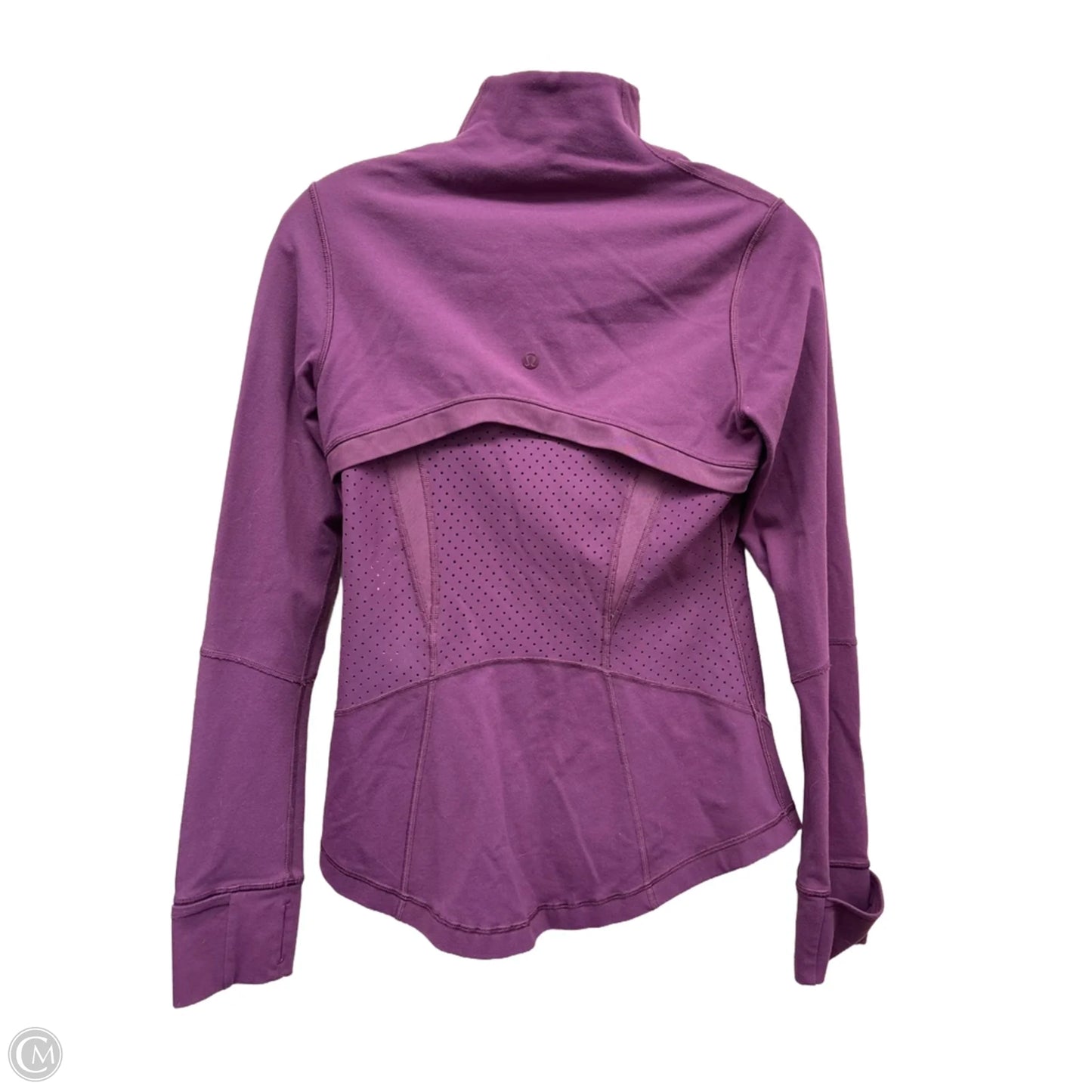 Athletic Jacket By Lululemon In Purple, Size: 6