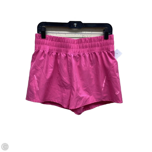 Athletic Shorts By Asics In Pink, Size: M