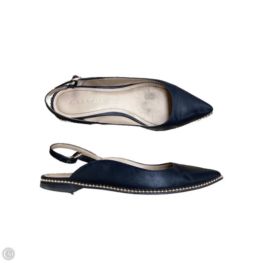 Shoes Designer By Coach In Black, Size: 6