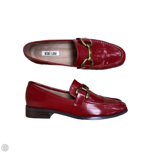 Shoes Flats By Bibi In Red, Size: 9