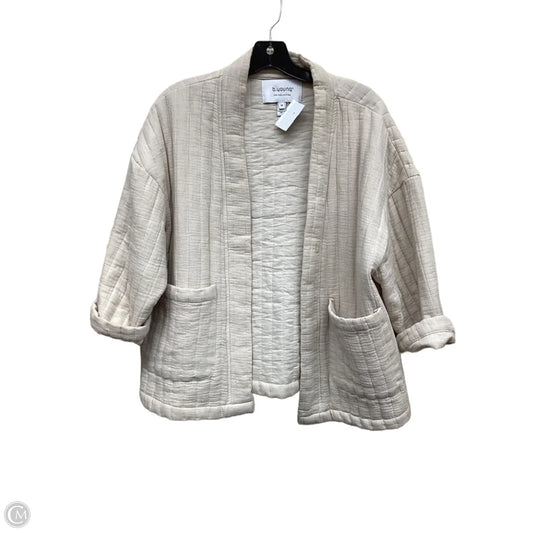 Jacket Other By Clothes Mentor In Tan, Size: M