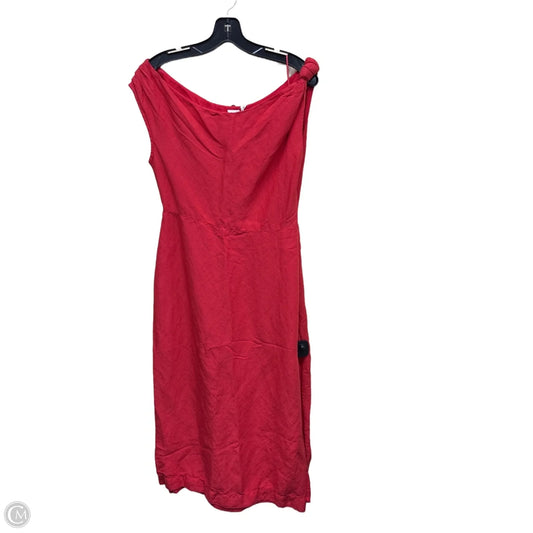 Dress Casual Maxi By Anthropologie In Red, Size: S