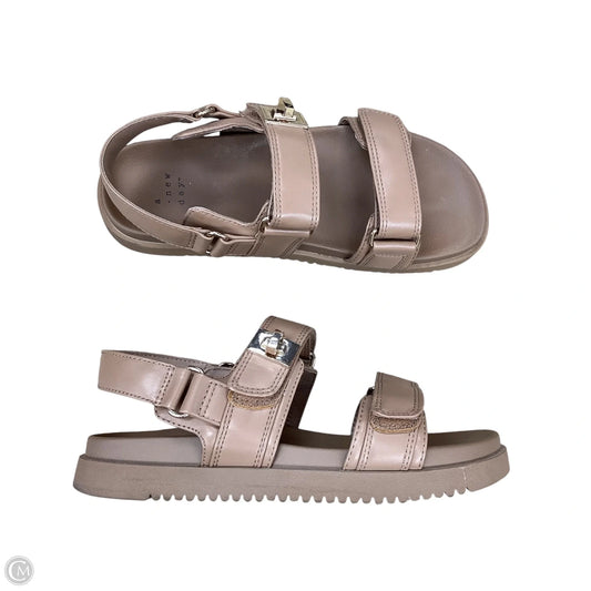 Sandals Flats By A New Day In Tan, Size: 7