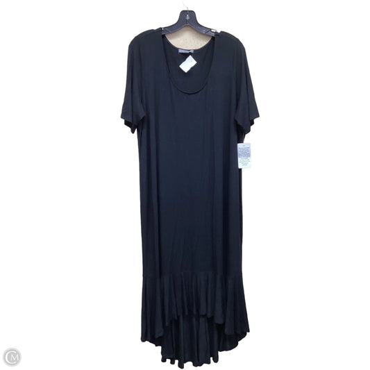 Dress Casual Maxi By Jessica London In Black, Size: 2x