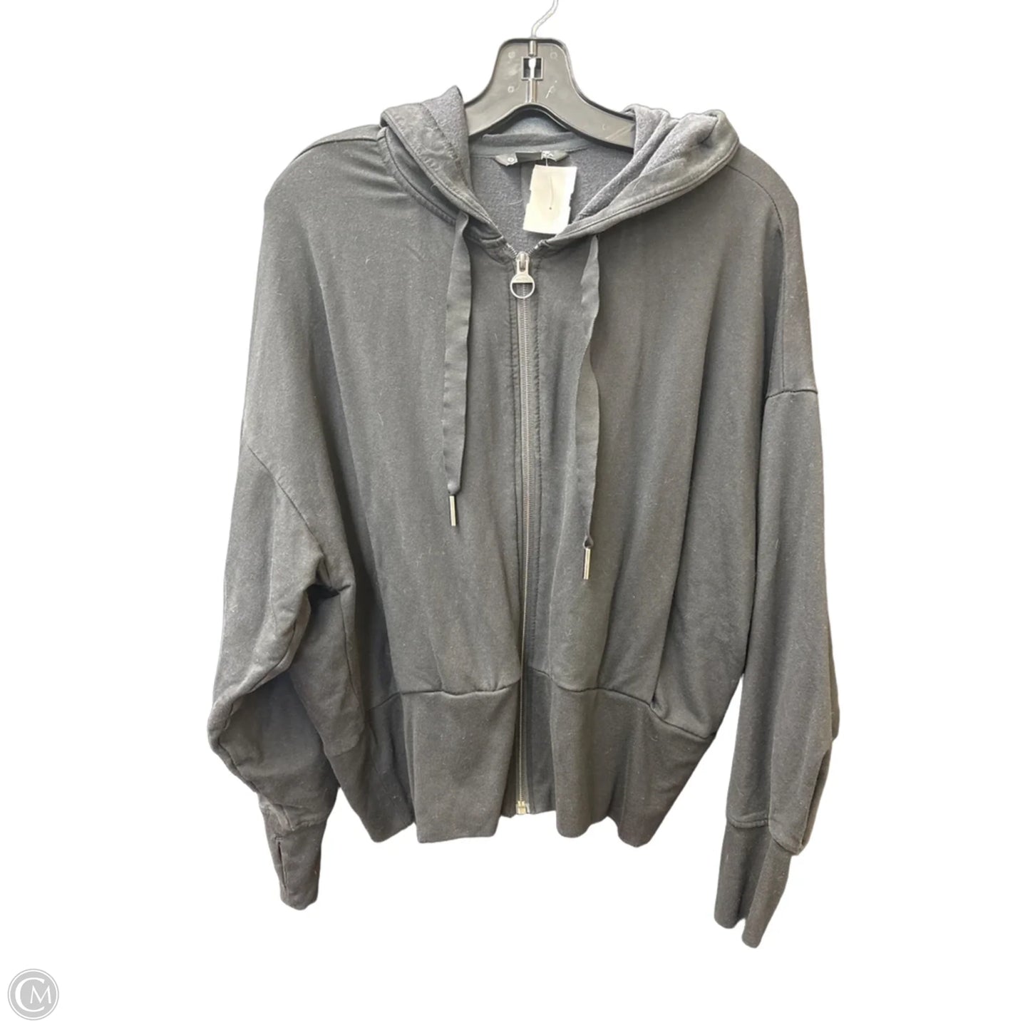 Athletic Jacket By Athleta In Black, Size: M