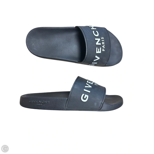Sandals Luxury Designer By Givenchy In Black
