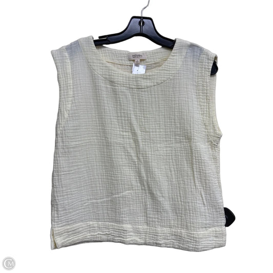 Top Sleeveless By Clothes Mentor In Yellow, Size: S