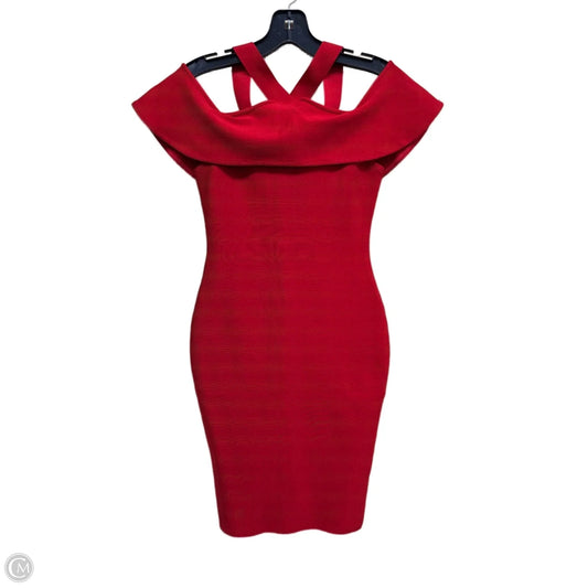 Dress Party Short By Clothes Mentor In Red, Size: M