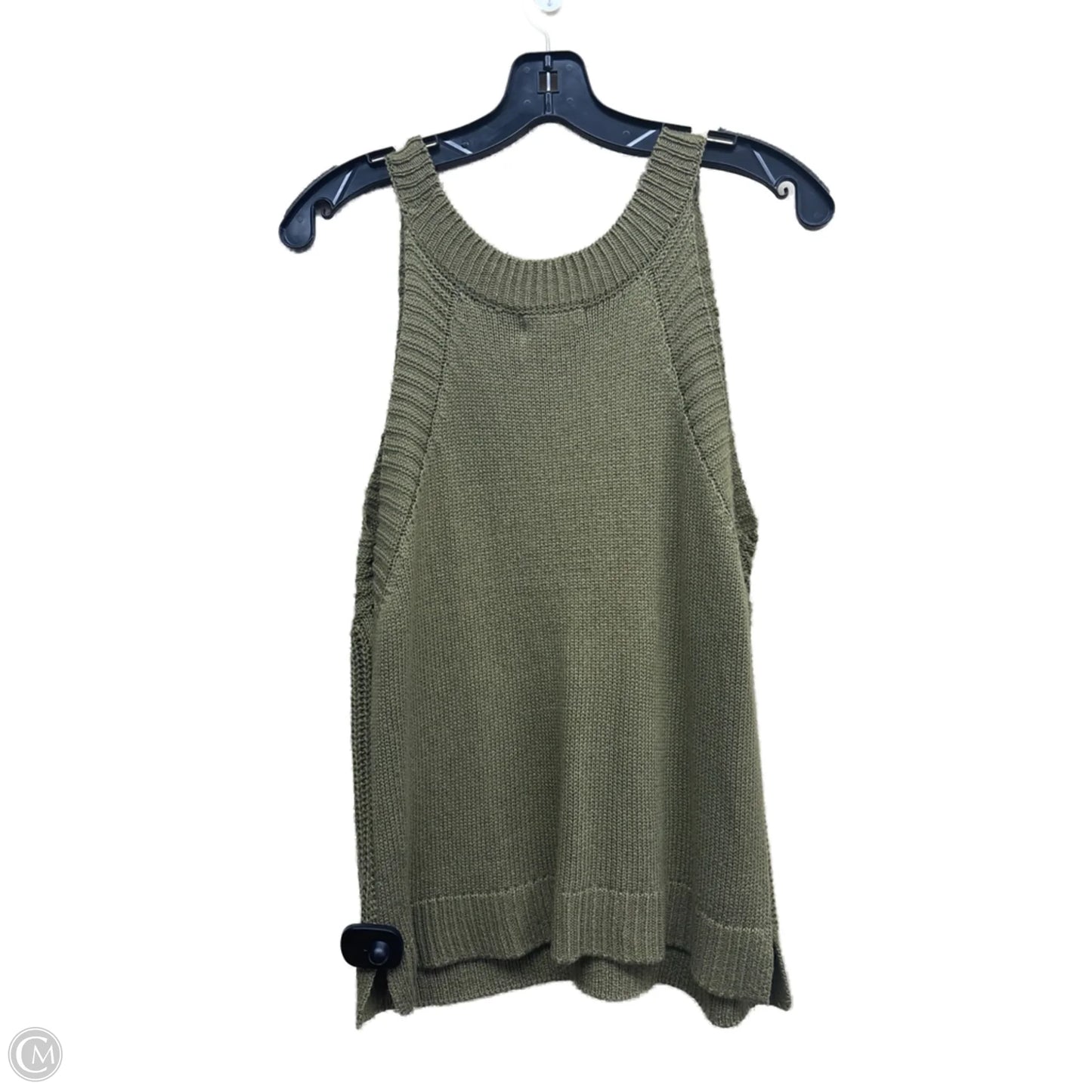 Top Sleeveless By Nine West In Green, Size: L
