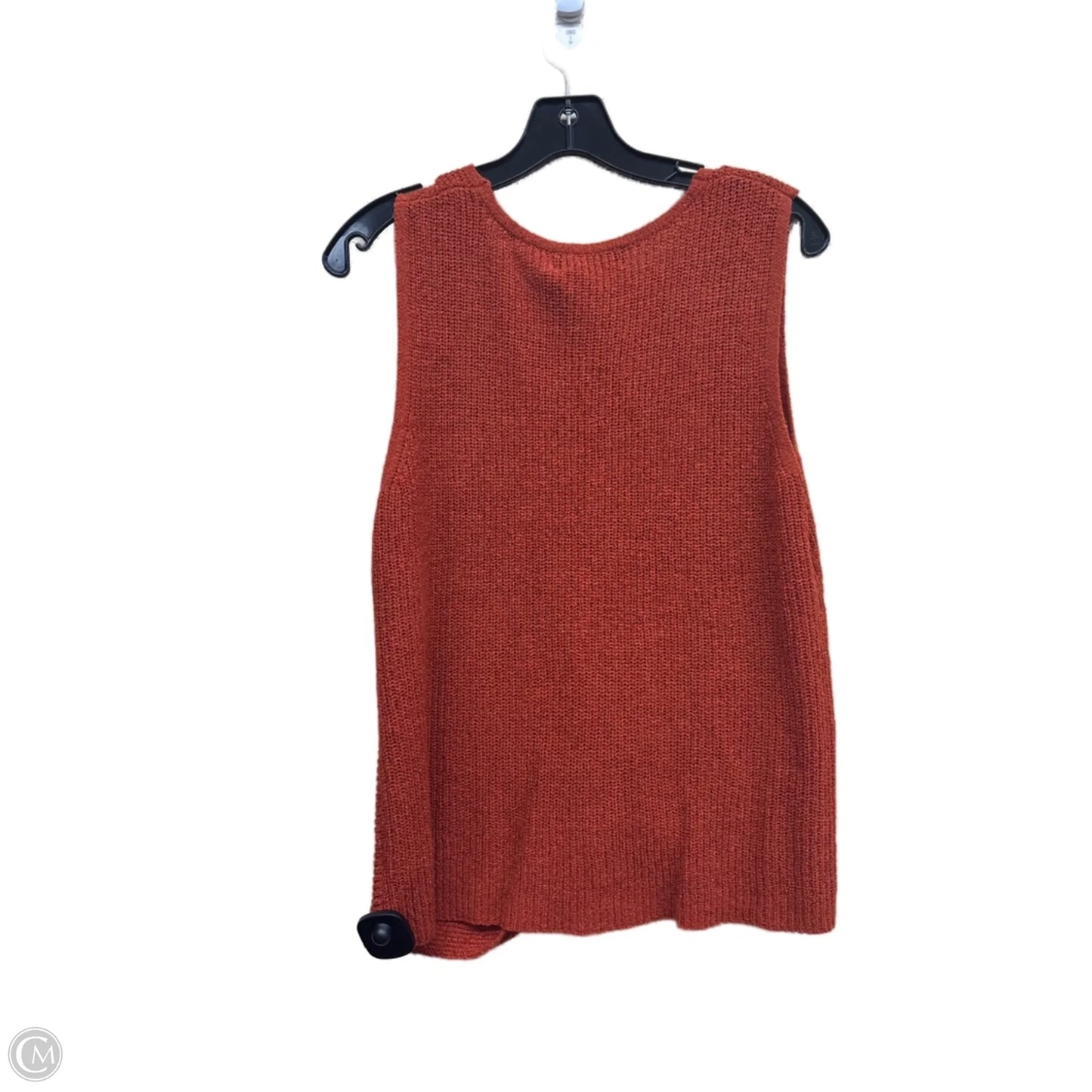 Top Sleeveless By Marled In Orange, Size: L