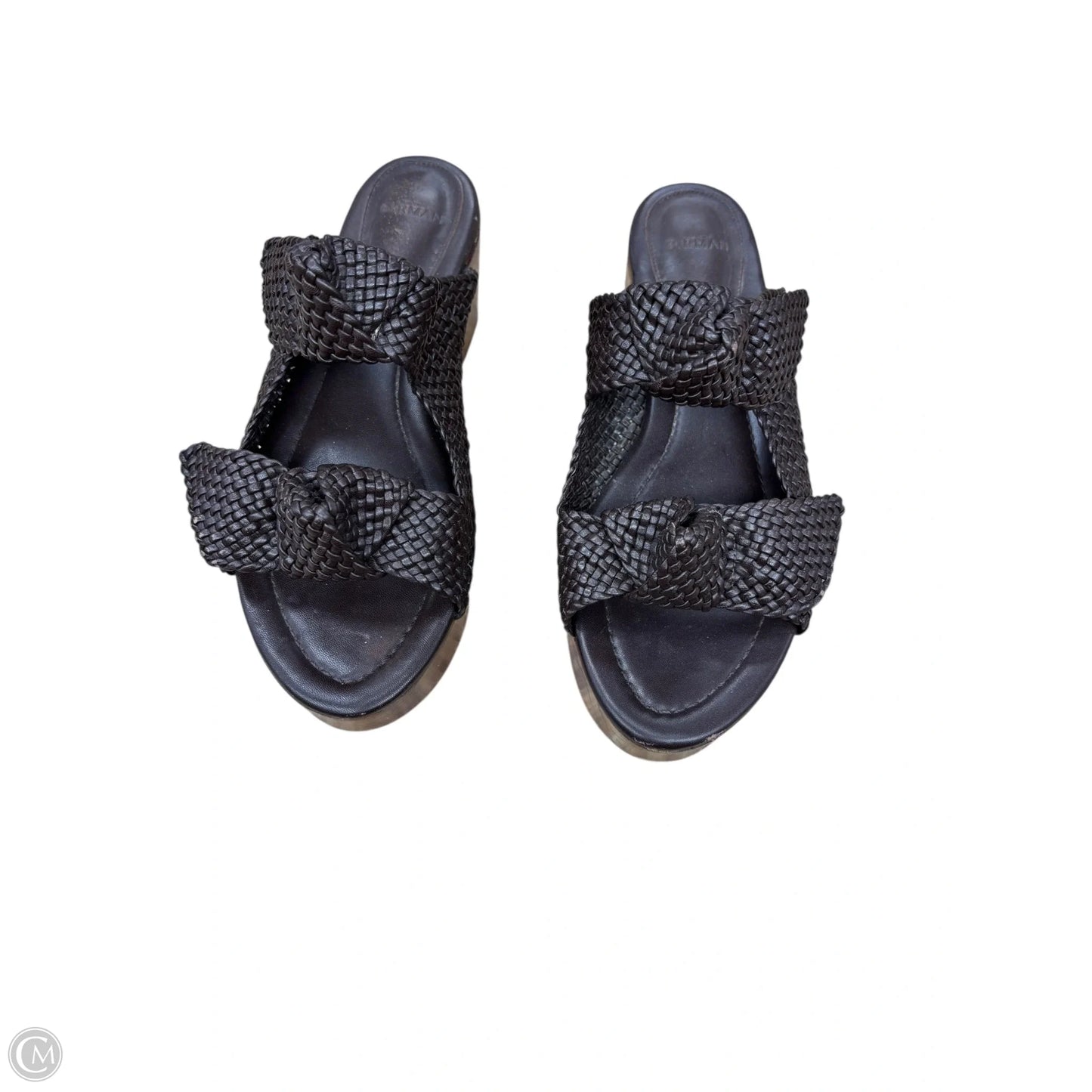 Sandals Flats By Clothes Mentor In Brown, Size: 8