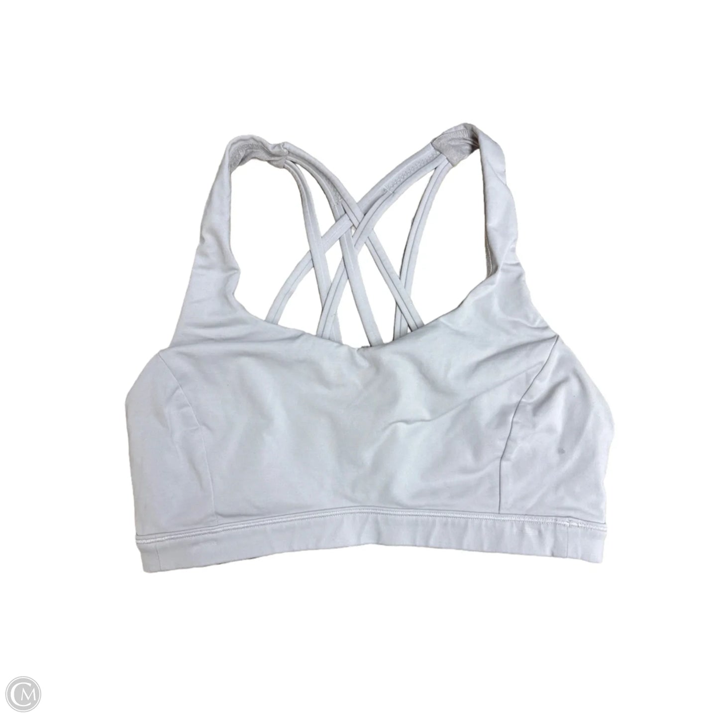 Athletic Bra By Lululemon In Grey, Size: 6
