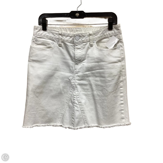 Skirt Designer By Tory Burch In White, Size: M
