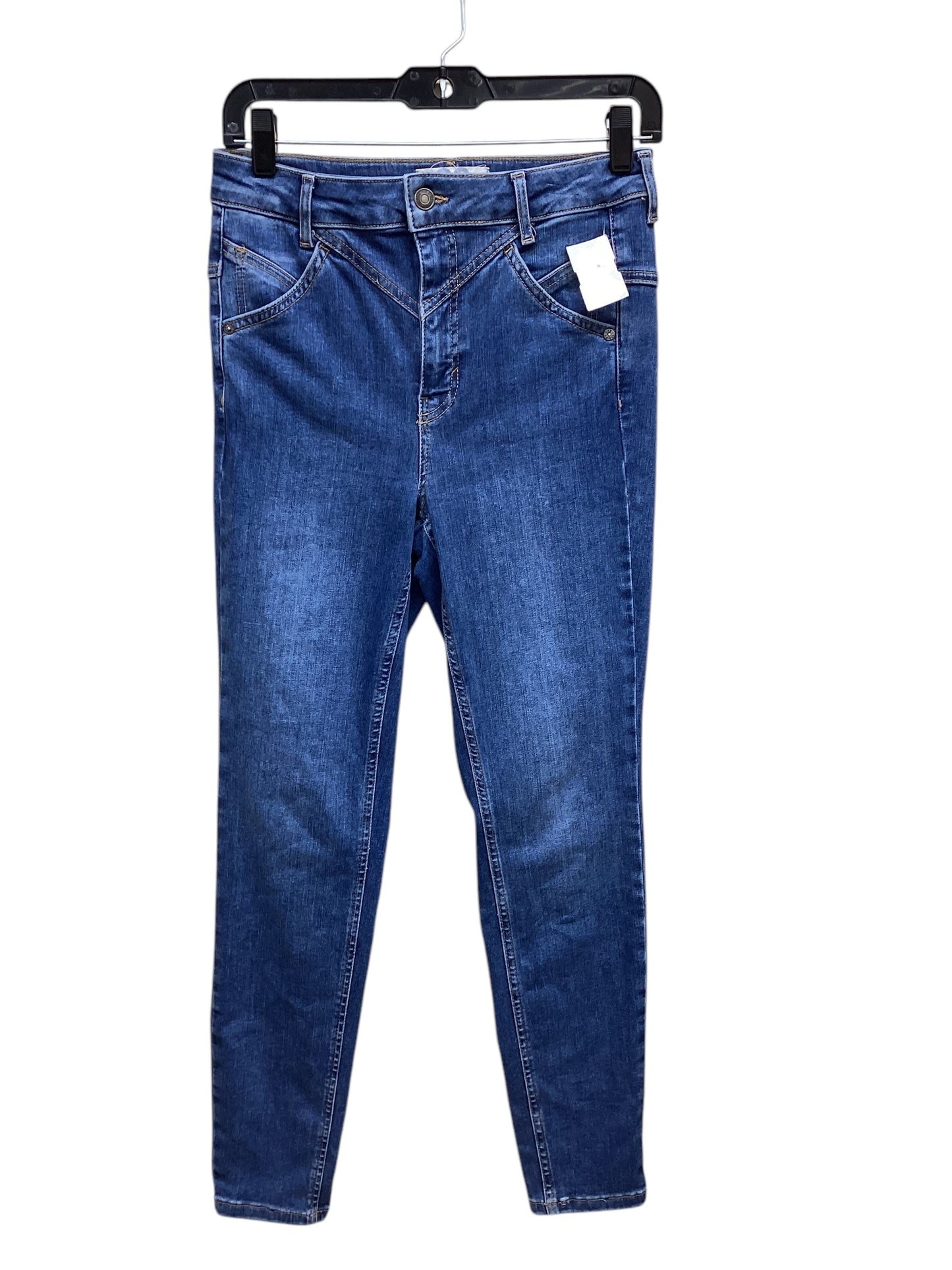 Jeans Skinny By Free People In Denim, Size: 6