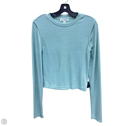 Top Long Sleeve By Clothes Mentor In Green, Size: M