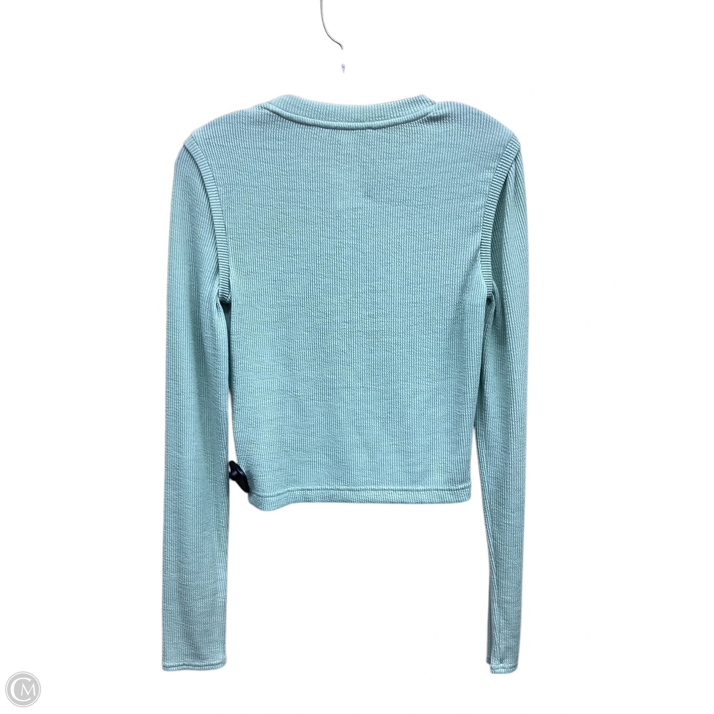 Top Long Sleeve By Clothes Mentor In Green, Size: M