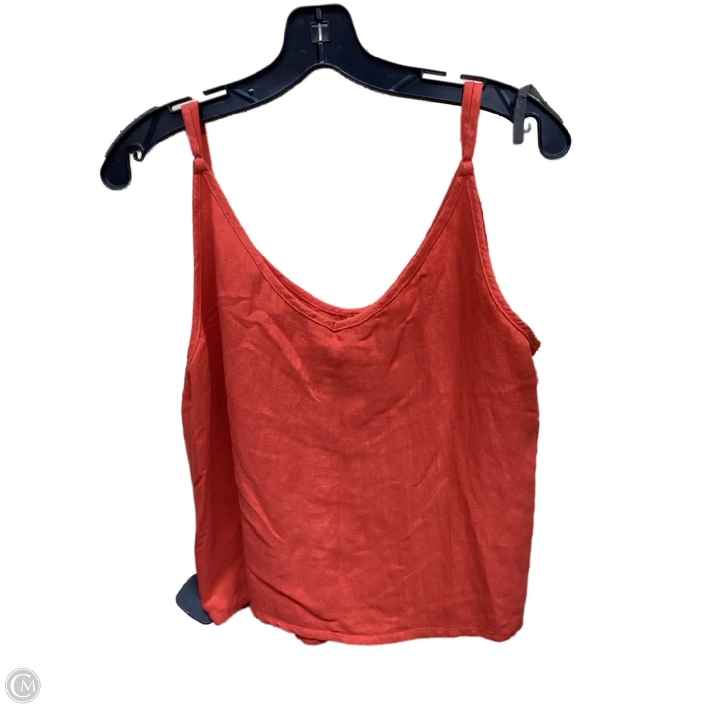 Top Sleeveless By Hyfve In Orange, Size: L