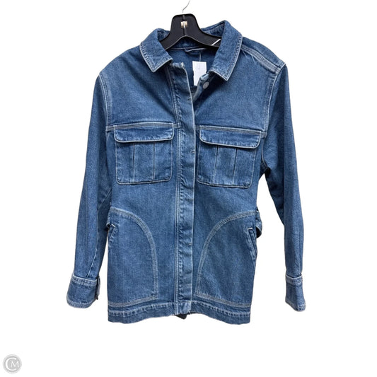 Jacket Denim By Clothes Mentor In Blue Denim, Size: Xs