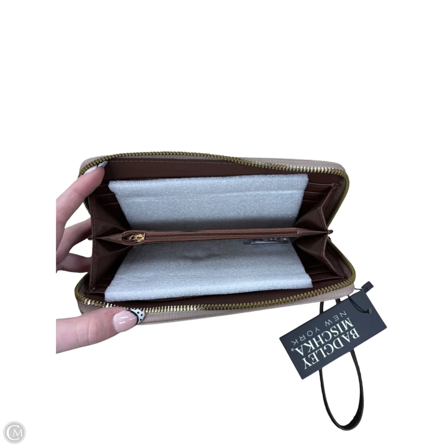 Wallet By Badgley Mischka, Size: Large