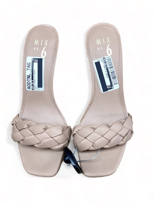 Shoes Heels D Orsay By Mix No 6  Size: 9