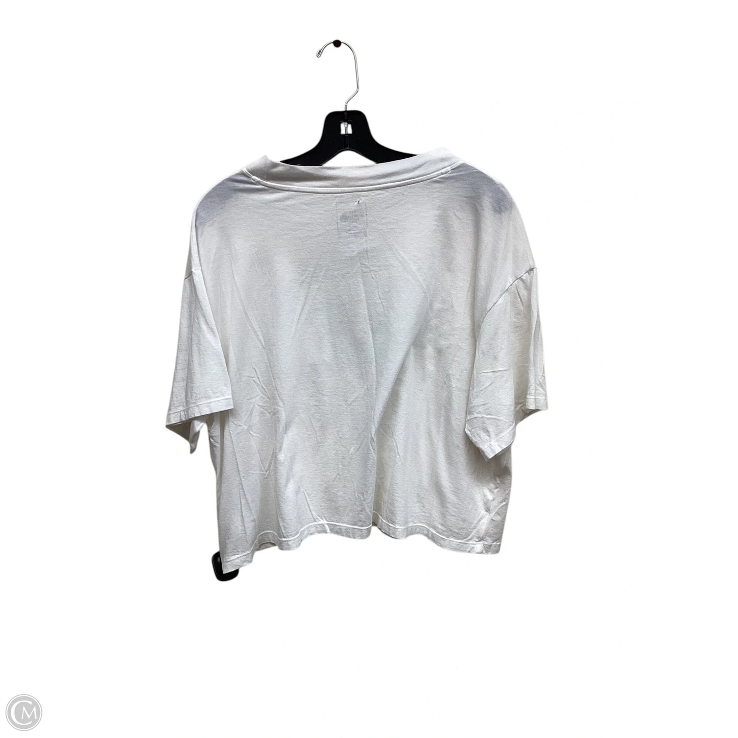 Top Short Sleeve By North Face In White, Size: Xl