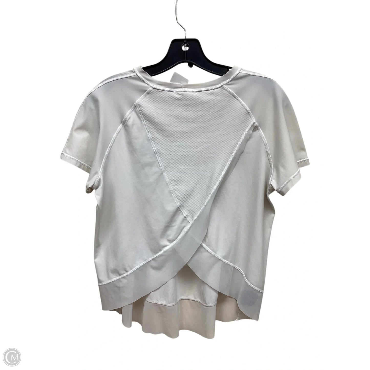 Athletic Top Short Sleeve By Lululemon In White