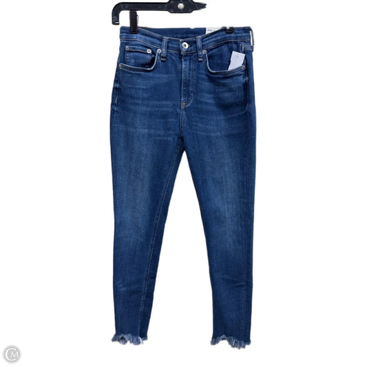 Jeans Skinny By Rag & Bones Jeans In Blue Denim, Size: 2