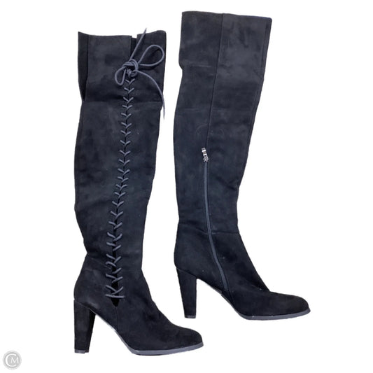 Boots Ankle Heels By Catherine Malandrino In Black, Size: 9