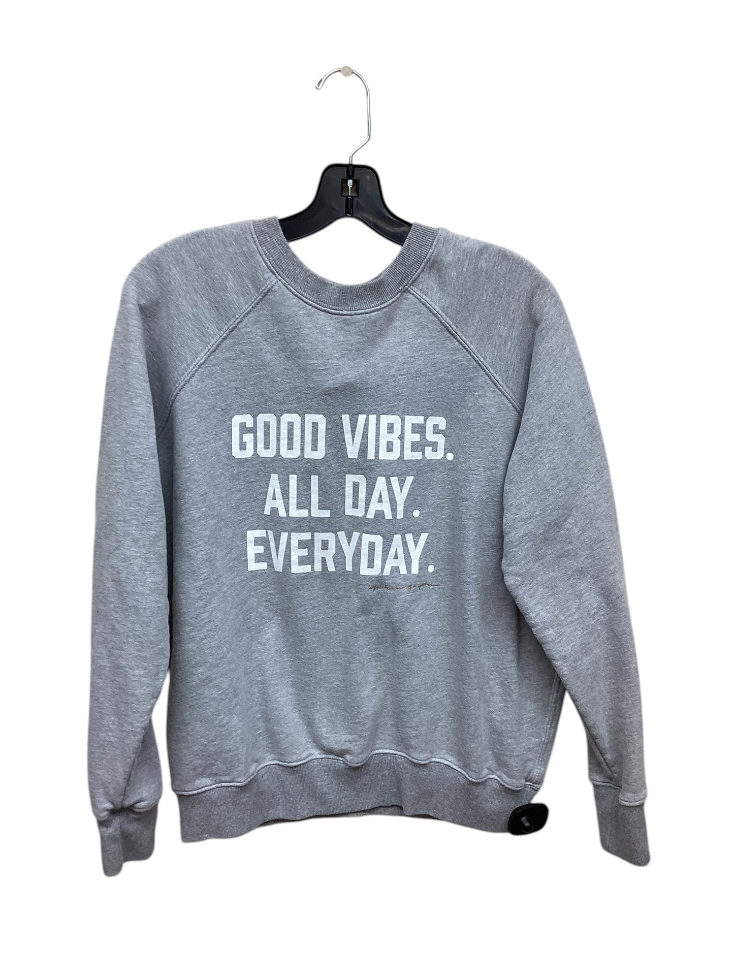 Sweater By Spiritual Gangster In Grey, Size: S