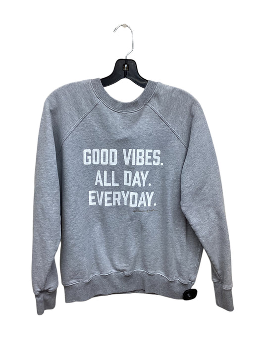 Sweater By Spiritual Gangster In Grey, Size: S