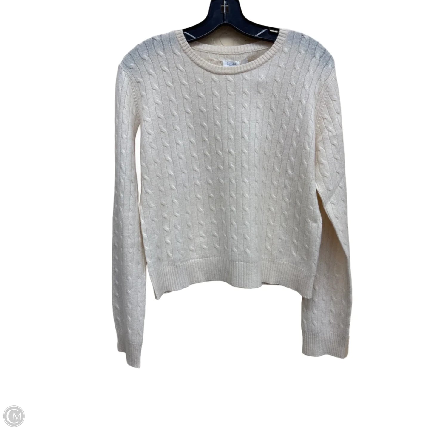 Sweater Cashmere By Aqua In Tan, Size: L